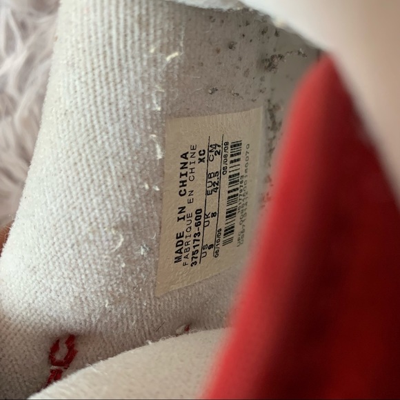 NIKE AIR JORDAN 1 Retro Phat Premier Varsity Red Sneakers Red Size 9 - Picture 6 of 13